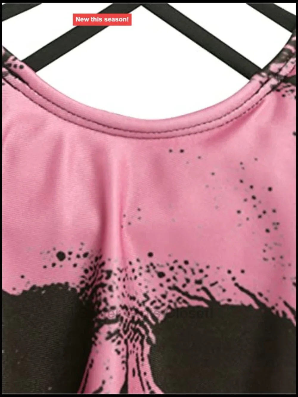 Gothic Skull Tankini Bikini Set High Waisted Two Piece Swimsuit Tummy Control